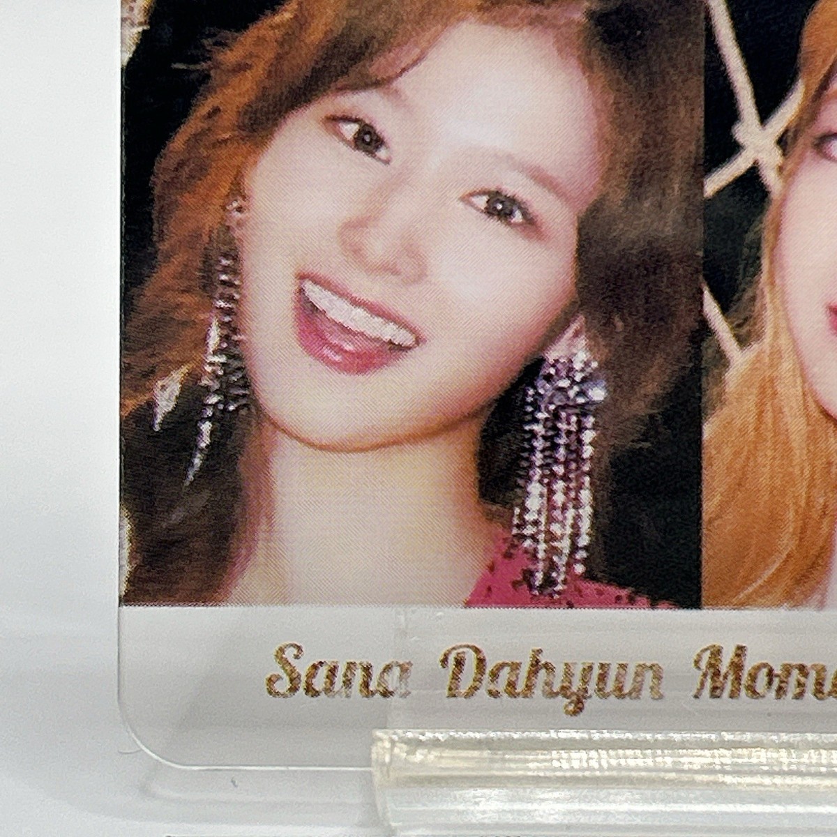 TWICE Ttrading Photo Clear Card Japan Limited Rare Cute Cool Sana