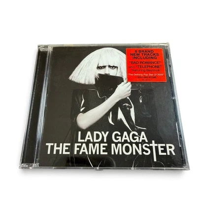 Lady Gaga The Fame Monster CD 2009 Album New Sealed Bad Romance Hype Sticker - image 1 of 3