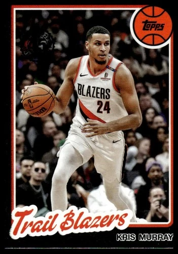 Kris Murray 2025-26 Topps #80BK-11 1980-81 Topps Basketball Trail Blazers
