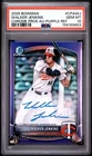 WALKER JENKINS 2025 Bowman Chrome Prospect Purple Refractor AUTO /250 PSA 10