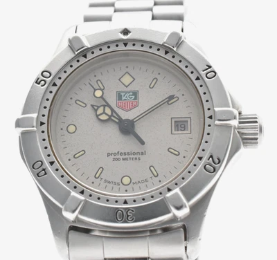 TAG Heuer 2000 962.208-2 Professional Silver Gray Dial Date Quartz Women's Watch - Image 1 of 4