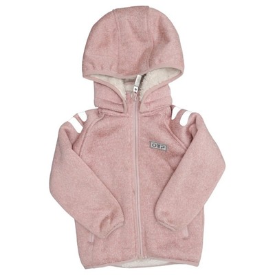 Otp Kids, Fleecejacke, Mädchen, Größe: 86/92, Pink, Polyester, Einfarbig #ibD