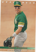 1993 UPPER DECK  SCOTT BROSIUS #681