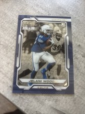 Jelani Woods Playoff Momentum ACETATE Rookie RC 2022 Chronicles Card #8 Colts. rookie card picture