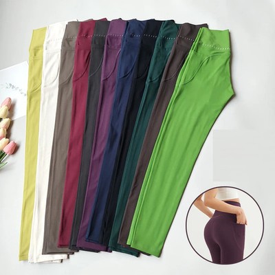 Push Up Fitness Leggings Women's High Waist Stretch Running Workout Gym Pants