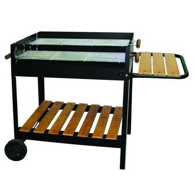 Barbecue rettangolare in legno 80x40cm garcia