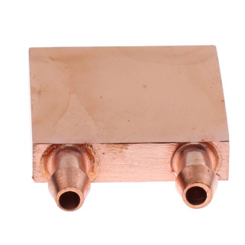 Wasserkühlungsblock Für CPU-Flüssigkeitskühler-Kühlkörper 40x40mm Kupfer - Afbeelding 5 van 6
