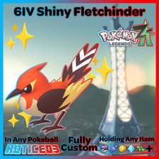 ✨ Shiny Fletchinder 6IV ✨ Pokemon Legends ZA 🚀 Fast 🚀