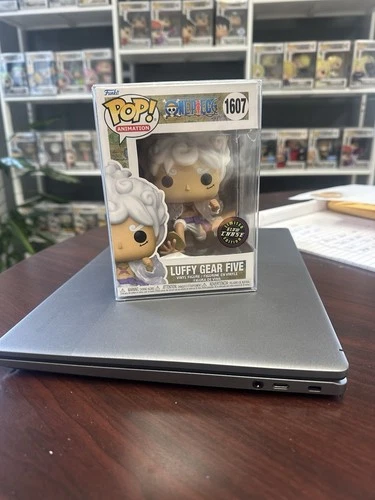 Funko Pop #1607 One Piece Luffy Gear 5 Five Limited Glow Chase Minor Dmg See Pic