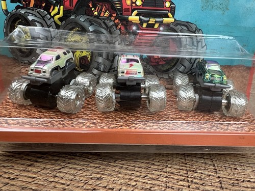 New Sealed Micro monster trucks Funline Mad max Stampeders Hi-Rider Machines - Picture 2 of 24