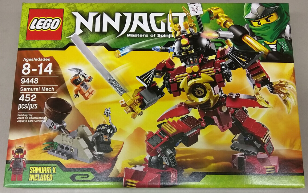 LEGO Ninjago 9448 Samurai Mech NEW! Snike Bytar Nya X Robot Catapult