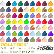 POLI-FLEX TURBO Flexfolie / Plotterfolie f&uuml;r Textil / B&uuml;gelfolie in 30,5 x 100cm