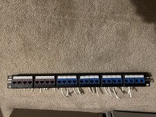 Panduit Mini-Com Ultimate 24 Port Modular Patch Panel with Mini-Com Jacks