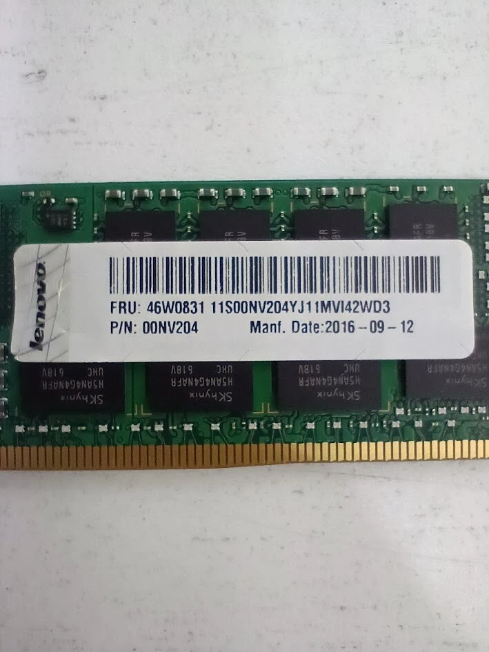 SK Hynix 16GB 2Rx4 PC4-2400T-RB1-11 HMA42GR7AFR4N - UH TD AB DDR4 RDIMM ECC RAM - Image 4 of 4