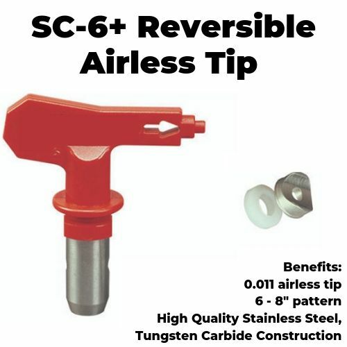 TITAN AIRLESS SPRAY TIP SC6 Reversible Tip eBay
