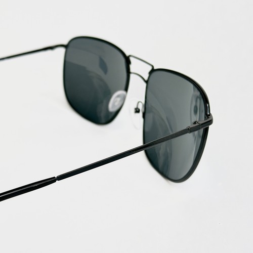 PRADA COLLECTION LEAD PR52TS Black Blue Mirrored Metal Pilot Sunglasses 52T Men - Picture 5 of 12