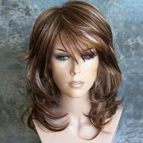 Women's Daily Short Bob Curly Straight Wigs Natural Long Wavy Hair Wig Cosplay - Picture 20 of 30