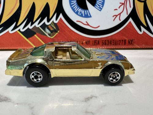 1979 Hot Wheels Golden Machines Hot Bird 6 Pack Trans Am Gold YELLOW Glass NM - Picture 7 of 10
