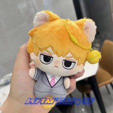 10cm Mob Psycho 100 Reigen Arataka Plush Doll Anime Cotton Stuffed Plushie Toys