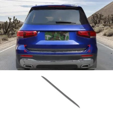 For Mercedes Benz GLB W247 2020-2023 Black Stainless Rear Trunk Lid Trim Strip
