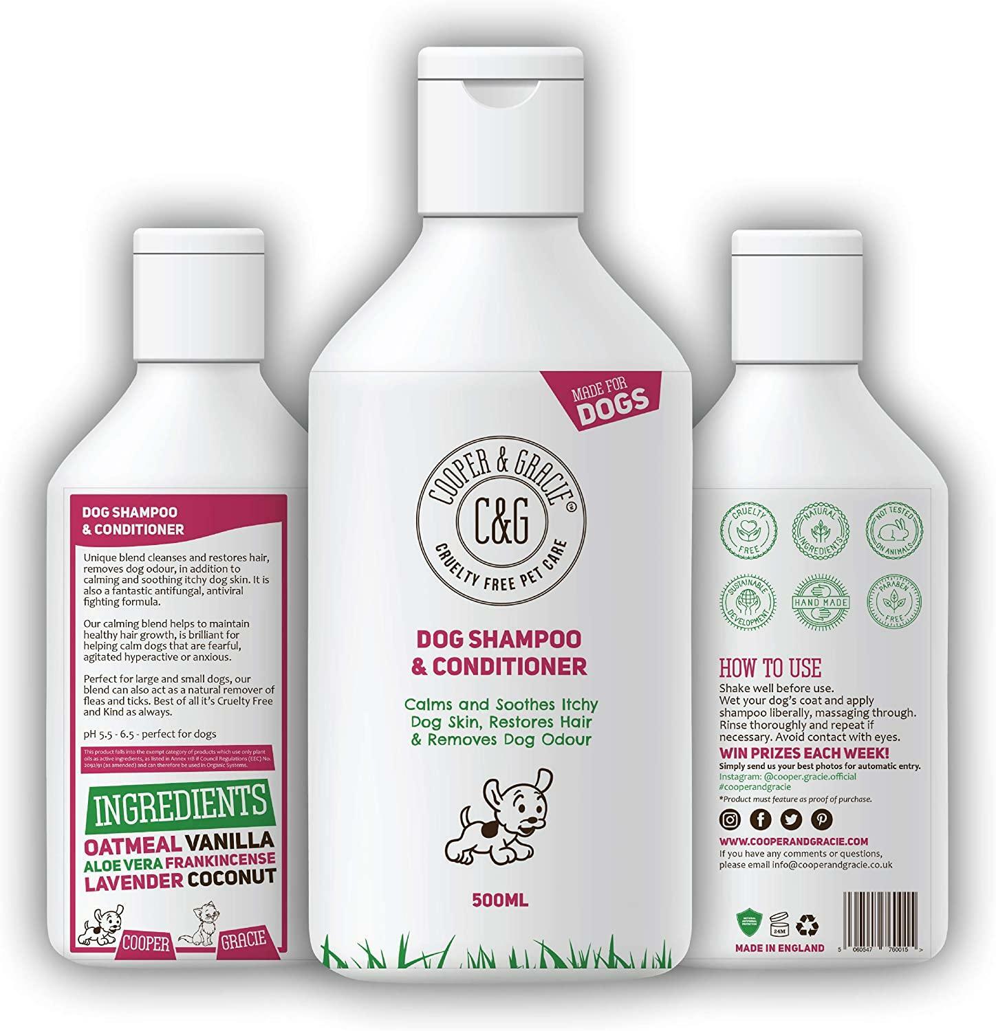 dog shampoos for itchy skin