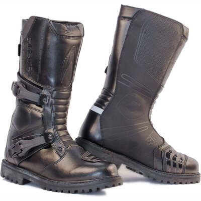 Richa Adventure wasserdichte hohe Touring Motorradstiefel - schwarz