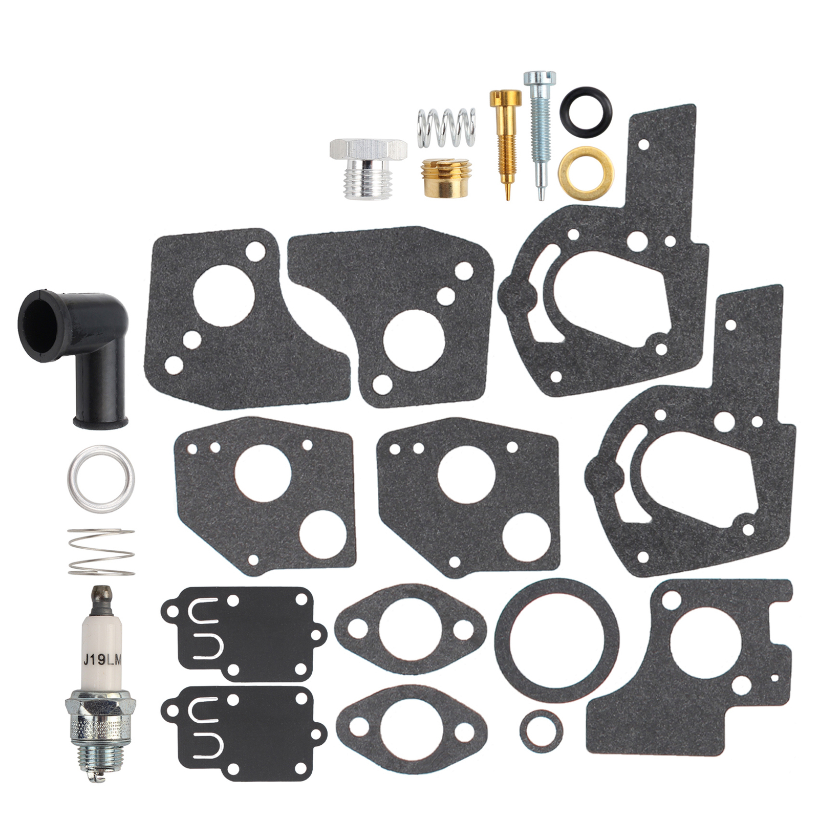 Kit De Reconstrucción De Carburador Para Briggs & Stratton 130202-130293 - Incluye Piezas #495606/494624
