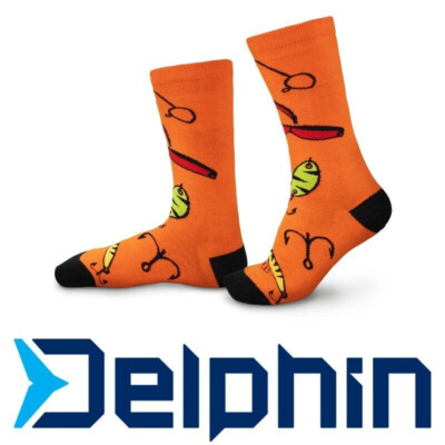 DELPHIN ATAK SOCKEN ANGELSOCKEN  OUTDOOR SPORT & FREIZEIT SOCKEN Gr. 41 - 46