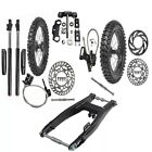 14" 12" Wheel Front Forks Rear Swingarm 80/100-12 60/100-14 Tire Crf70 Xr70 Ssr