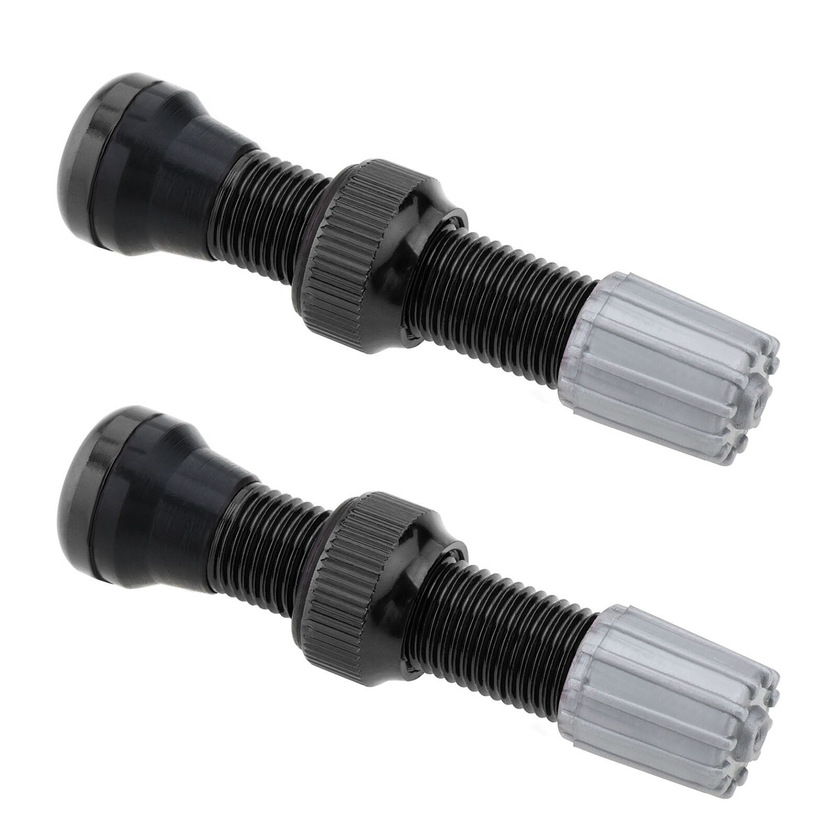 2Pk 44mm Black MTB Tubeless Valve Bike Rim Wheel Tire Tyre Valves