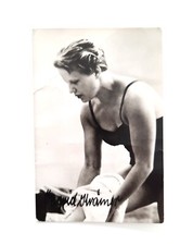 Ingrid Kr&auml;mer &ndash; Autogrammkarte (gedrucktes Autogramm) DDR &ndash; Original