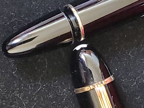 Vintage Montblanc 149 Gold Diplomat 14C OB Nib, Fountain Pen Rare 1960's nice. - Picture 2 of 17