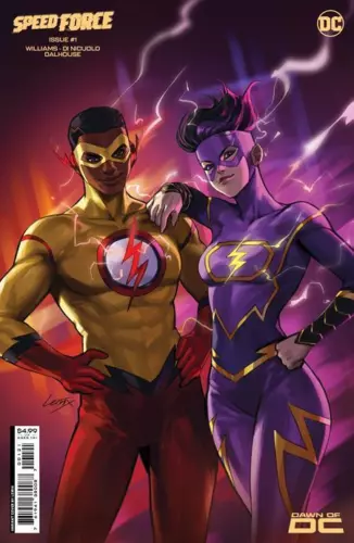 Speed Force #1 (of 6) Cvr B Lesley Leirix Li Card Stock Var DC Comics Comic Book