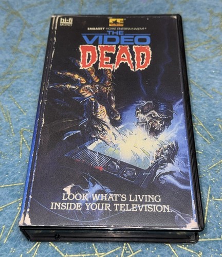 The Video Dead VHS Horror Zombie Movie Vintage - 第 1/5 張圖片