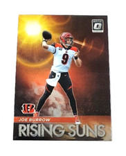 2021 Panini Donruss Optic Joe Burrow Rising Suns Cincinatti Bengals #RS-7