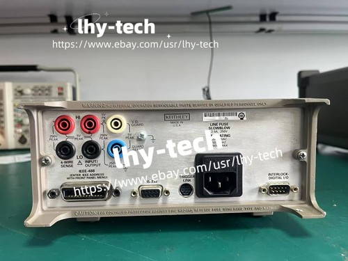 Unidad de medida de fuente calibrada Keithley 2400 SourceMeter SMU NIST 200V 1A 20W /- - Imagen 5 de 5