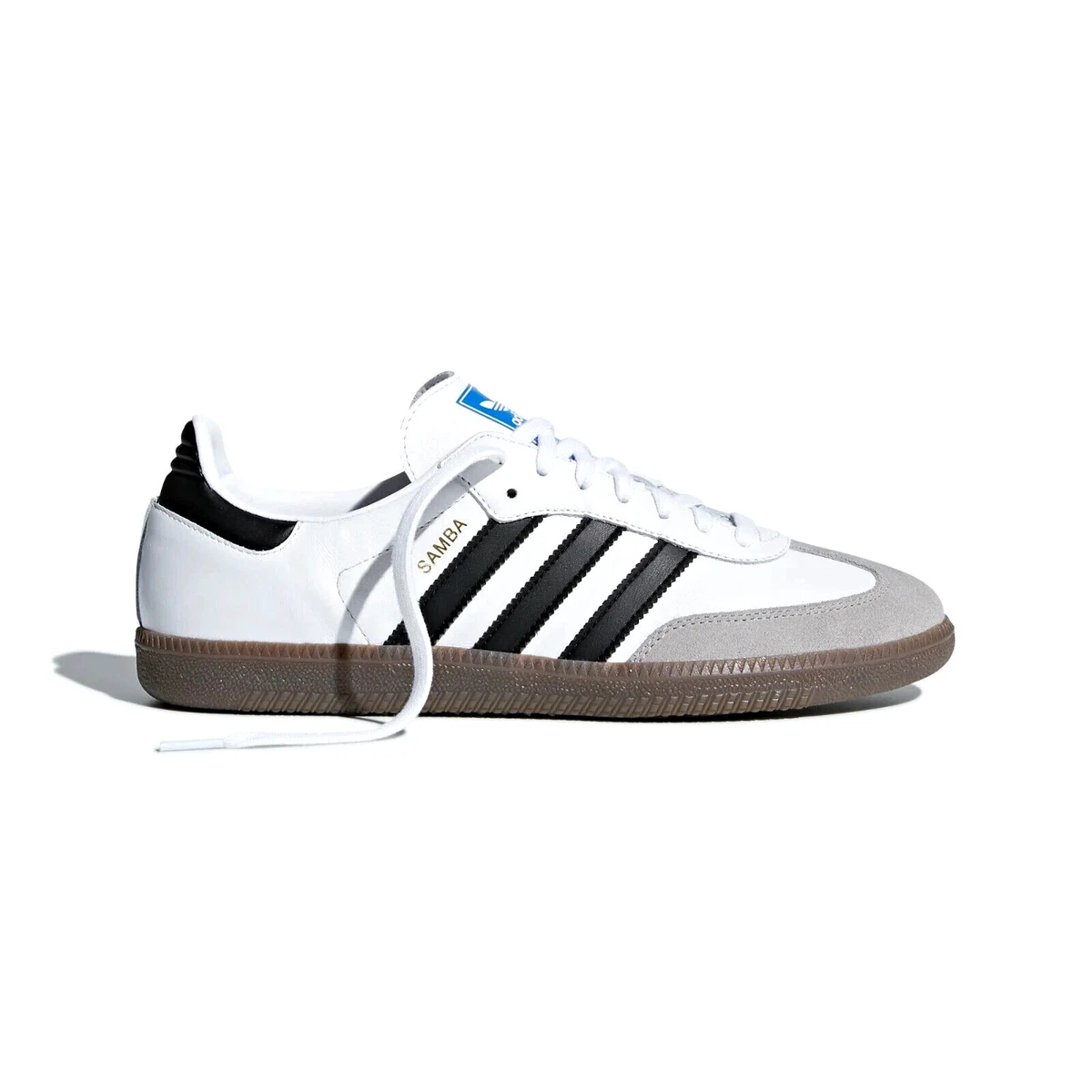 Esperar infraestructura misericordia Adidas Samba OG Cloud White Sneakers Shoes B75806 100% Authentic | eBay