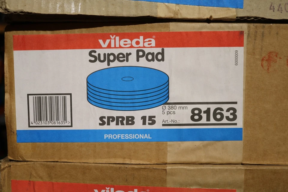 Vileda floor buffer polisher pads 12" 13" 15" 16" 17" 19" 20" all colours 5 pack - Image 3 of 4