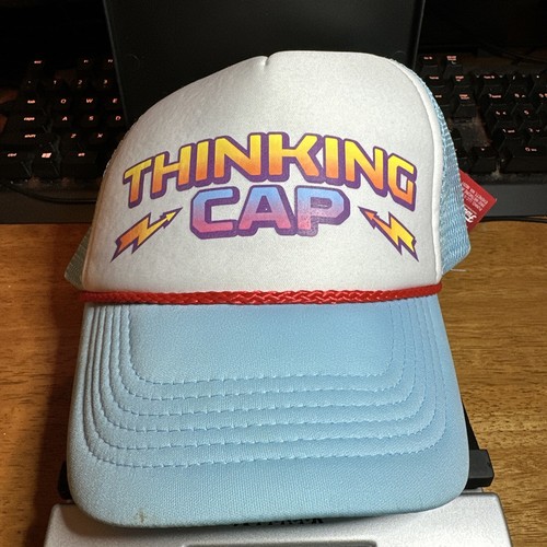Stranger Things Dustin Thinking Trucker Kapelusz CAP Funko NOWY 2022 Modne science-fiction