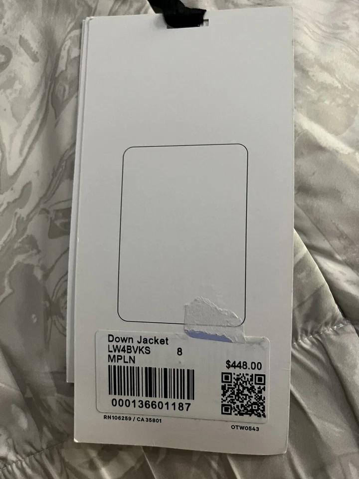 ladies lululemon Full Warmth Goose down puffer jacket size uk12 BNWT rrp USD448 - Image 4 of 4