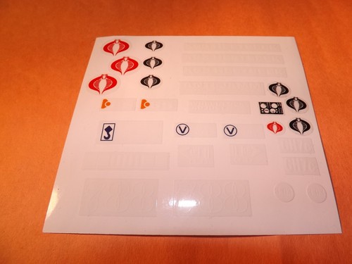 3 3/4" GI Joe Vehicle Decal Stickers Sheet You Pick Custom PRE-CUT Free shipping - Picture 76 of 103