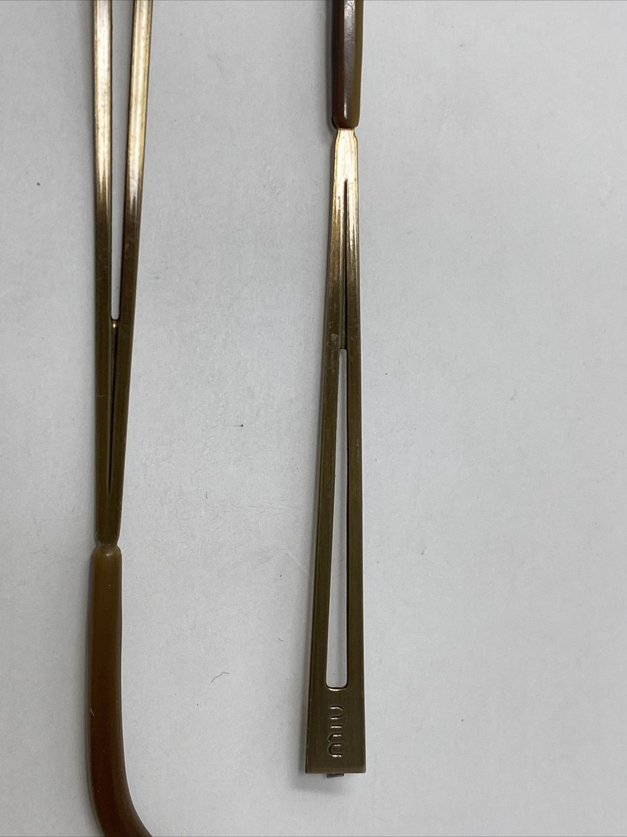 Miu Miu SMU57D 0AV-1Z1 Gold Temple Arms REPLACEMENT PARTS