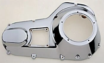 Cubierta primaria exterior cromada Harley TC V-Twin 43-0276 Electra FLH Road King X6 Foto 2 de 4