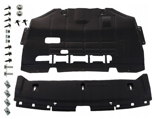 Kit Clips + Plaque De Protection Sous Moteur Pour Peugeot 307 (2001-2005) - Réf. 7013 L3