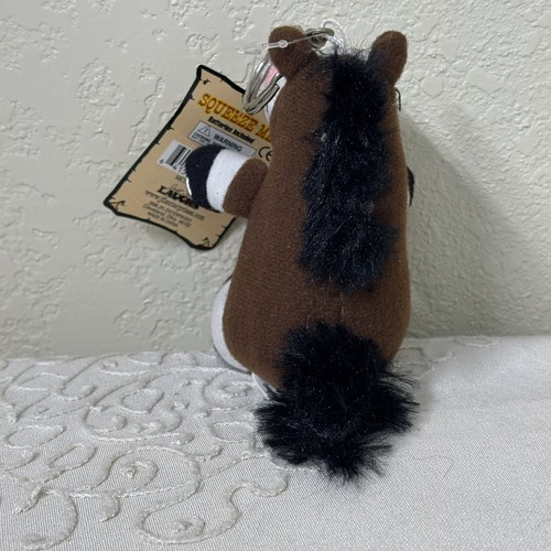Just For Laughs Crazy Animal Collection Plush Horse Keychain Squeeze Me TESTED - Picture 3 of 6