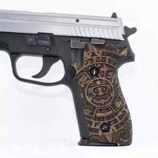 NEW SIG P228/229 GRIP Pistol GRIPS TURKISH WALNUT WOOD GRIPS NICE Handmade