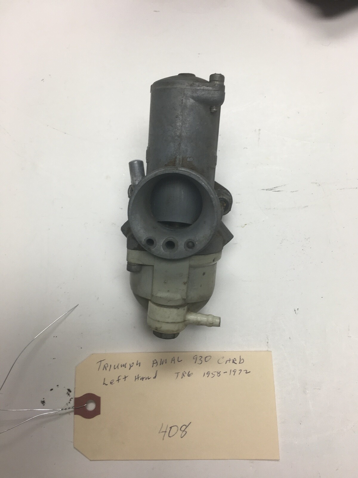 TRIUMPH AMAL 930 PREMIER CARBURETOR LEFT HAND CARB TR6R TR6C 19581972