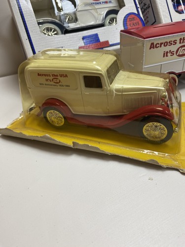 Vintage 90s IGA Limited Edition ERTL Die Cast Metal Truck Banks Lot Of 5 Trucks - Picture 2 of 16