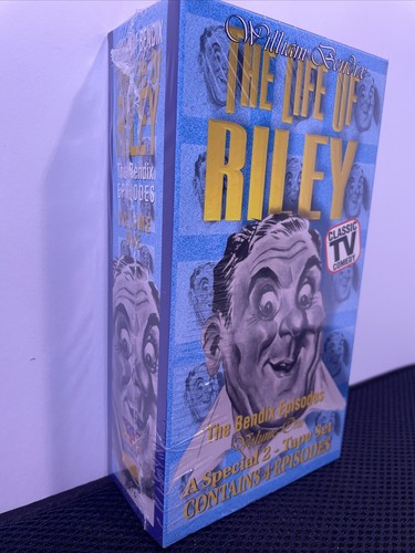 VINTAGE Life of Riley, Vol. 1 The Bendix Episodes 2 Tape Set 1994 Sealed New - Picture 2 of 4