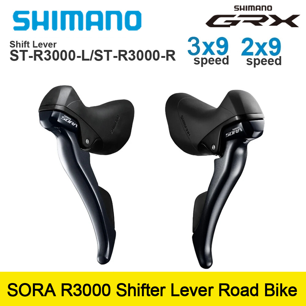 SHIMANO - シマノ SHIMANO sora st r3000 9s Shimano SORA Bike ST R3000 2x9 Speed Shifter R3030 STI Dual